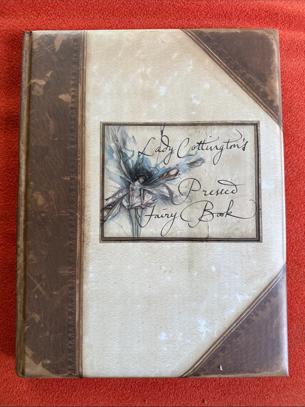 Lady Cottington's Pressed Fairy Book Padded Hardcover w/beautiful illustrations